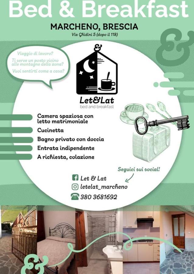 B&B Let&Lat Marcheno Esterno foto